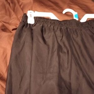 Black and brown skirt